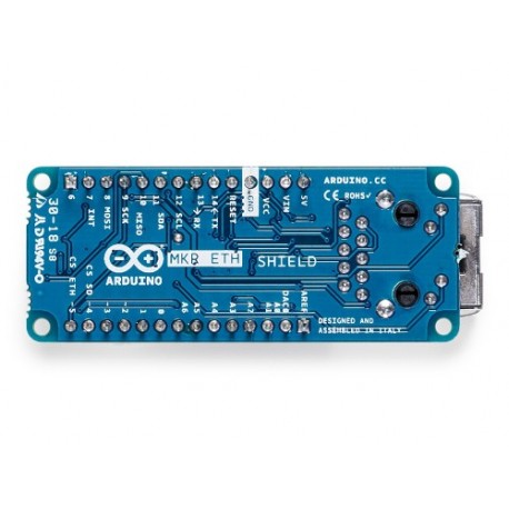 Vue arrière du module Arduino MKR ETH Shield