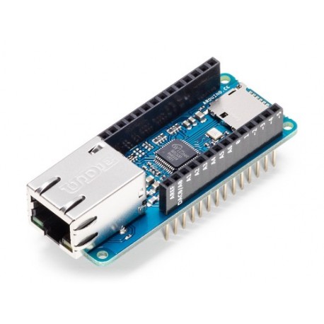 Vue de côté du module Arduino MKR ETH Shield