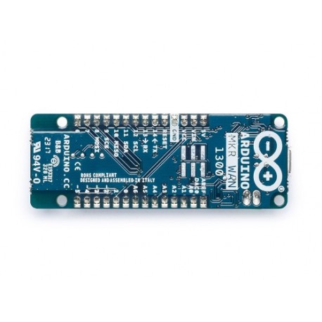 Vue arrière de la carte Arduino MKR WAN1300