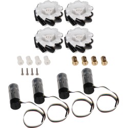 Kit roues omnidirectionnelles Joy-IT COM-MOTOR06