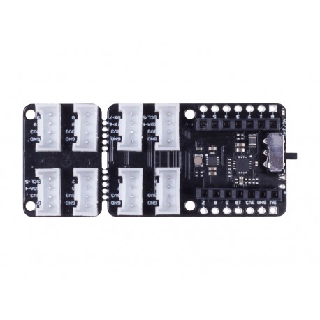 Vue du dessus du module Shield Grove pour Seeeduino XIAO