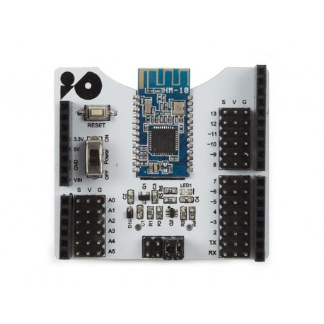 Détail de la platine Shield Bluetooth® 4.0 HM-10 pour Arduino