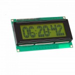 Exemple d'affichage sur l'afficheur 4 x 20 caractères COM-LCD20x4