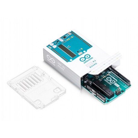 Arduino Uno (Rev 3) livré dans une boite en carton