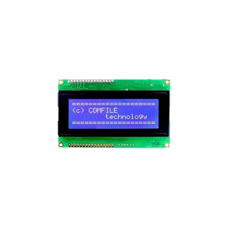 NCLCD204-BLB fficheur alphanum. 4 x 20 carac. à commandes I2C/série
