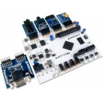 Platine Arty S7 associée à des modules Pmod optionnels