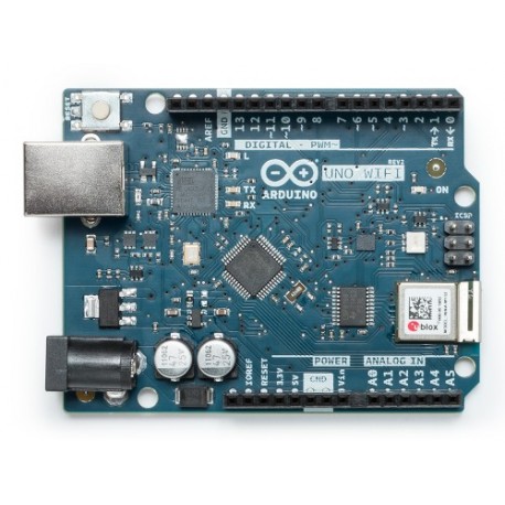 Arduino Uno WiFi Rev2 ABX00021 vue de dessus
