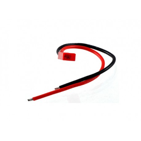 Câble avec connecteur JST RCY 2 contacts Mâle