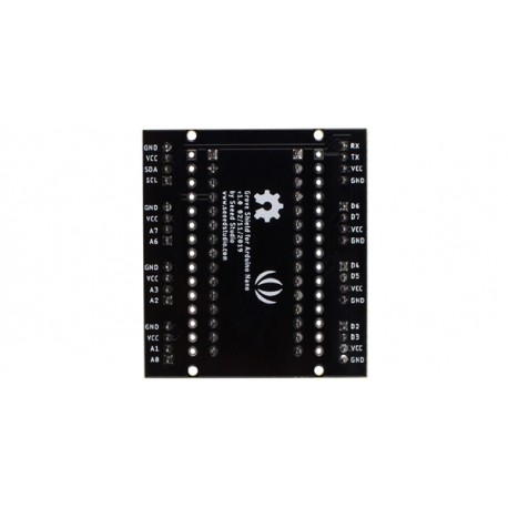 Vue arrière de la carte Grove Shield pour Arduino Nano