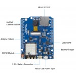 Détails de la platine de développement Arducam IoTai ESP32 CAM