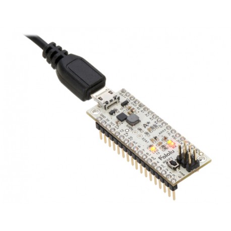 Programmation de la carte A-Star 32U4 Mini ULV avec un câble microUSB (à ajouter)