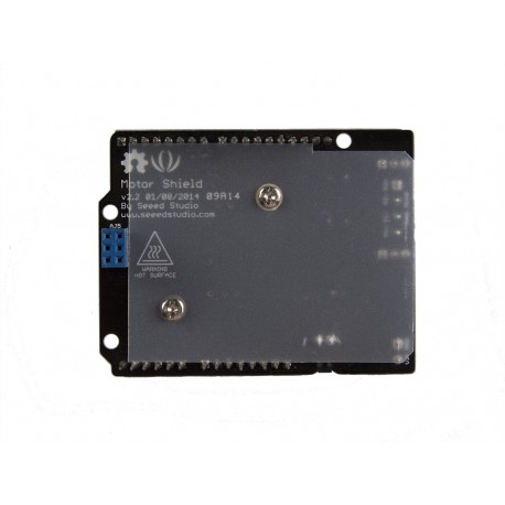 Vue arrière de la platine Motor Shield V2.0 105030001