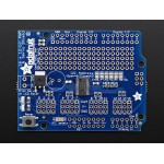 Face avant de la platine Shield I2C pour 16 servos ADA1411