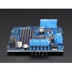 Vue du bornier du shield moteurs 4 x 1,2 A ADA1438