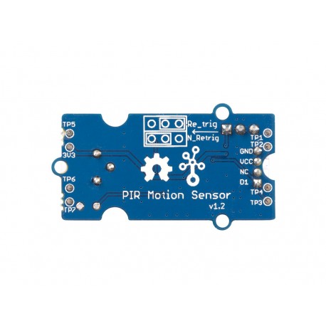 Vue de dessous du module Grove infrarouge passif