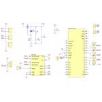 Schéma théorique du dual Motor Shield DRV8835 pour Arduino®