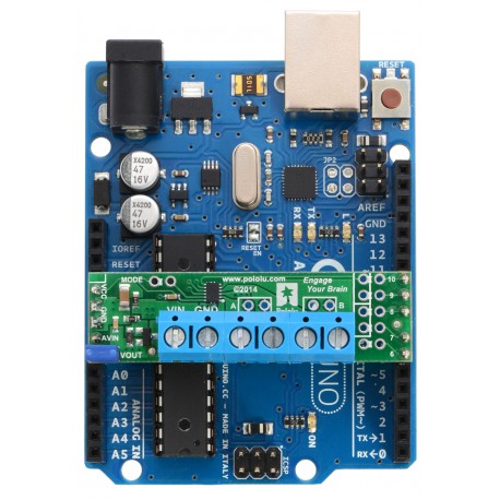 Exemple d'utilisation du dual Motor Shield DRV8835 sur un Arduino®