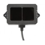 Vue de face du capteur de distance LiDAR TF02-Pro