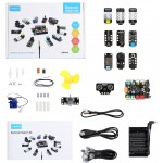 Contenu complet de l' Inventor Electronic Kit Makeblock 94004