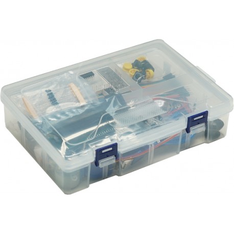 La mallette fermée du pack composants Expert pour carte Arduino®