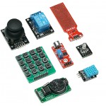 Détail de certains des modules du pack composants Expert pour carte Arduino®