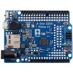 Vue de dessus de la carte A-Star 32U4 Prime LV 4008 compatible Leonardo