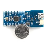 Idée de la dimensions de la platine Funnel I-O - Base ATmega328P