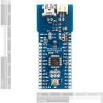 Vue de dessus de la platine Funnel I-O - Base ATmega328P