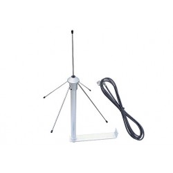 Antenne 433 MHz "ground plane" pour base (4 radians)  - 1
