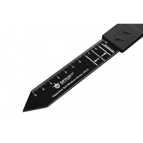 Graduation sur l'une des faces du capteur Gravity d'humidité du sol SEN0308