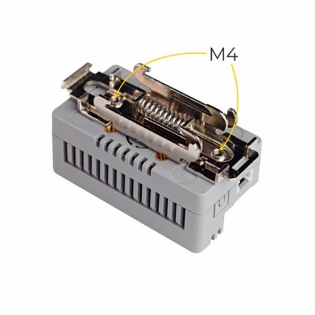 Support pour Rail DIN de l'extension ATOM HUB PROTO pour ATOM