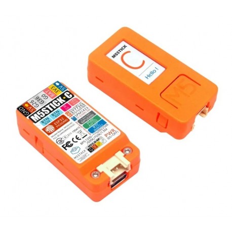 Vue avant / arrière du module IoT M5StickC ESP32-PICO K016-C