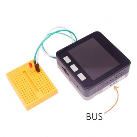 Exemple d'utilisation de l'extension BUS pour IoT M5