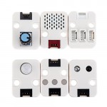6 modules d'extension inclus dans le starter kit IoT M5GO