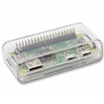 Boitier ABS pour Raspberry Pi Zero monté avec capot sans découpe GPIO