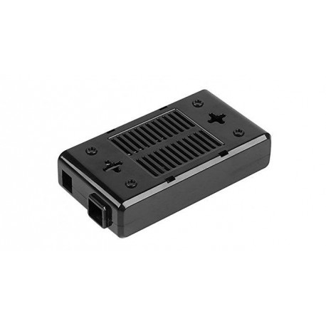 Vue de dessous du boîtier noir pour carte Arduino Mega2560