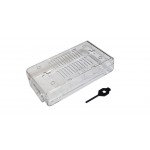 Vue de dessous du boîtier transparent pour Arduino® Mega2560