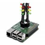 Exemple d'utilisation de la platine PiTraffic avec une Raspberry Pi