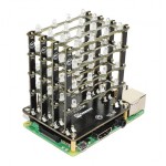 Shield HAT PiCube monté sur une Raspberry Pi