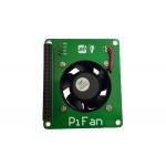 Vue de dessous de la platine PiFan avec afficheur OLED pour Raspberry Pi