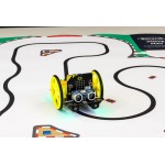 Exemple d'utilisation du tapis :MOVE mat avec un robot suiveur de ligne