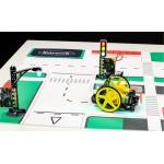 Exemple d'utilisation du tapis :MOVE mat avec un robot suiveur de ligne