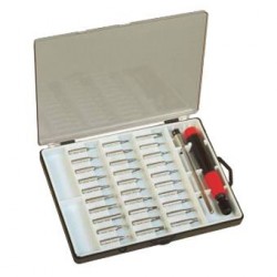 Coffret tournevis avec 30 embouts