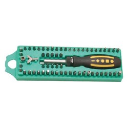 Coffret tournevis avec embouts (62 pièces)