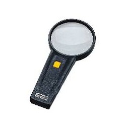 Loupe à main Ø 70 mm avec éclairage (x3)  - 1