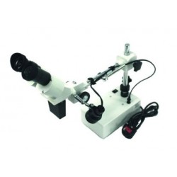 Binoculaire à pied déporté x10  - 1