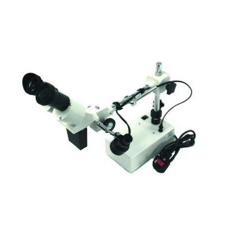 Binoculaire à pied déporté x10  - 1