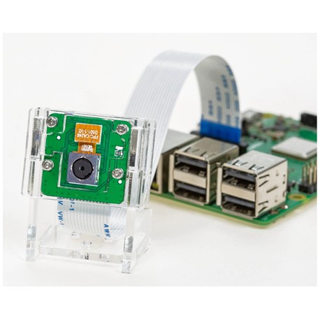 Caméra ArduCam Auto Focus 5 MP montée sur une Raspberry Pi