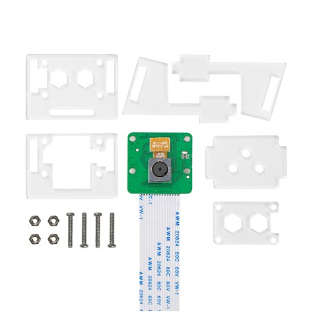 Détail du contenu de la caméra ArduCAM Auto Focus 5 MP OV5647 pour Raspberry Pi
