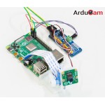 Exemple d'utilisation d'une caméra avec le support ArduCam Pan Tilt et une Raspberry Pi